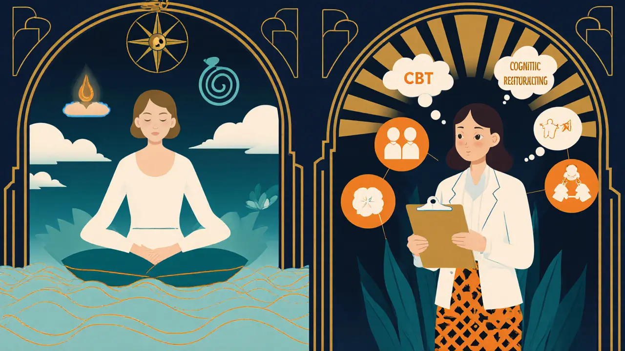 ACT vs. KBT - Klíčové rozdíly mezi akceptační a kognitivně‑behaviorální terapií