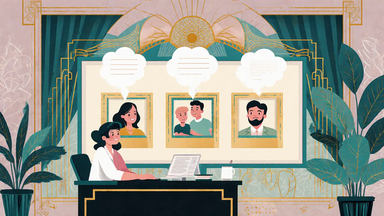 Online párová a rodinná terapie: Jak pracovat s více klienty na dálku