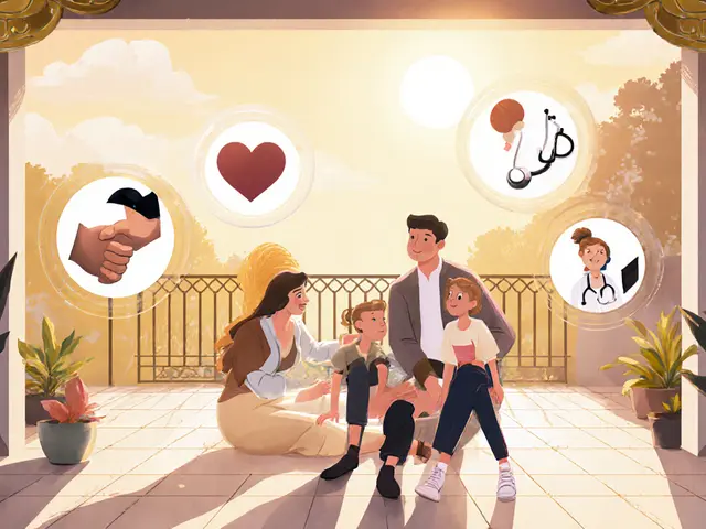 Jak budovat podpůrnou síť: Rodina, přátelé a odborníci