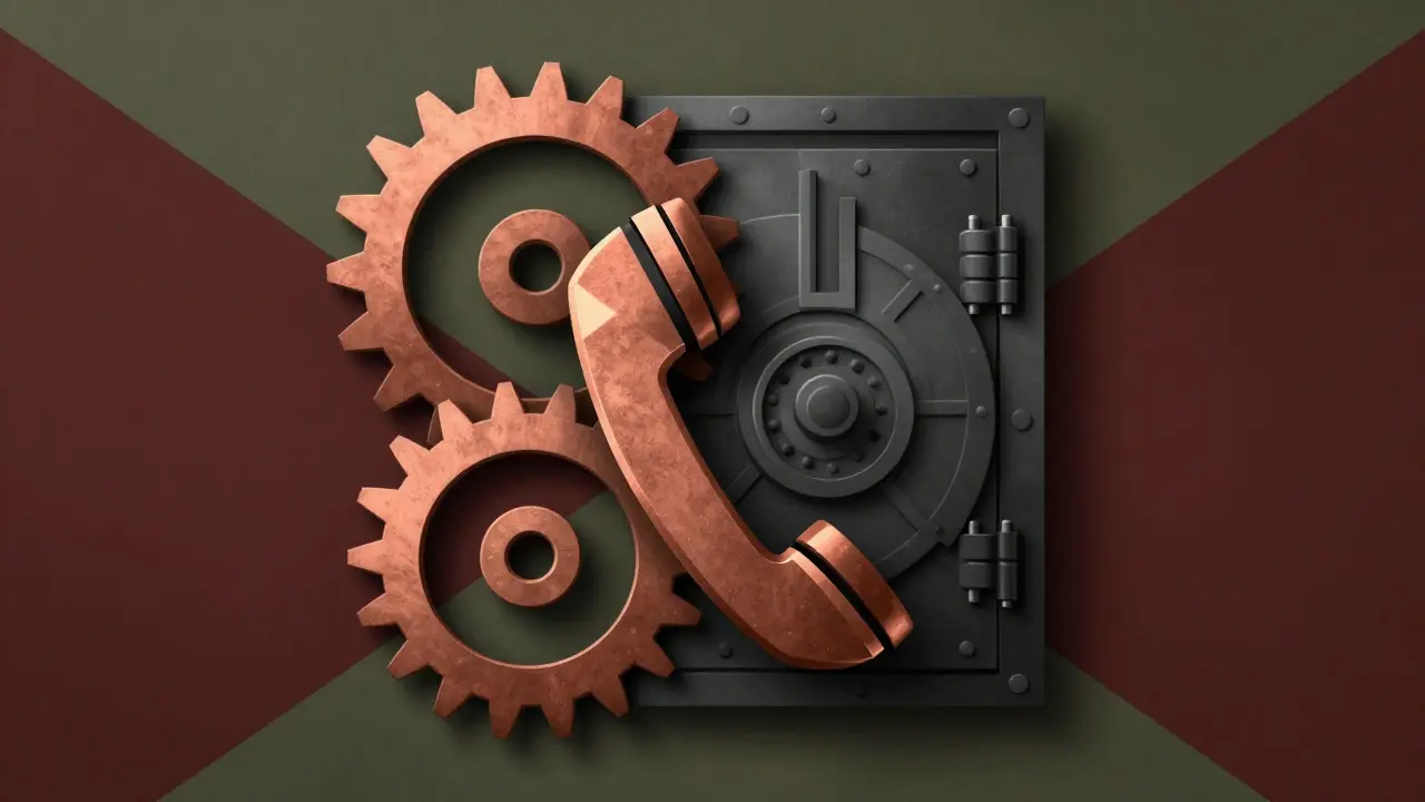 Stylizovaný grafický návrh anonymní pomoci pro zaměstnance firmy.