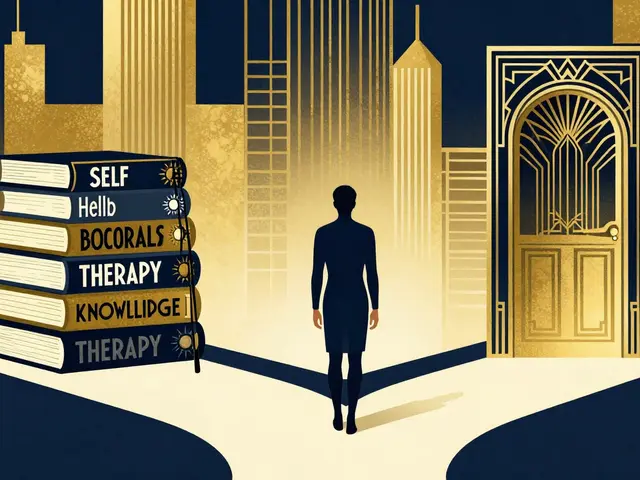 Self-help versus psychoterapie: Kdy stačí kniha a kdy potřebujete terapeuta
