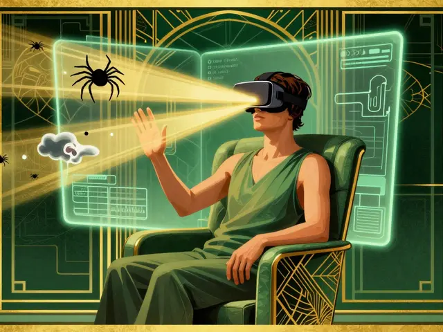 Virtuální realita v psychoterapii: Jak VR mění online léčbu fobií a úzkostí