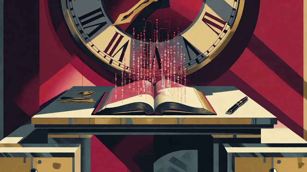 Digitální transformace terapeutických záznamů v Art Deco stylu
